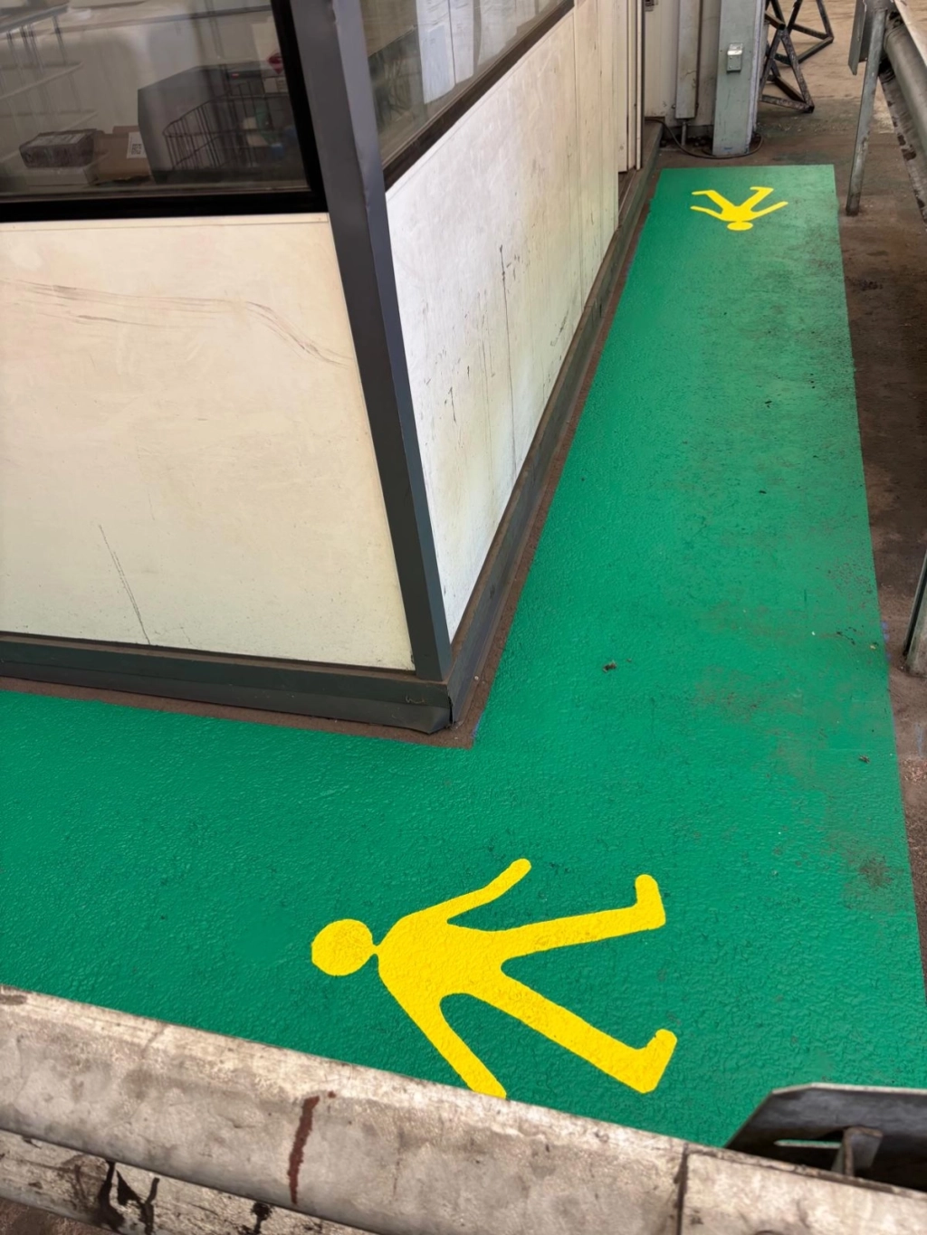 Étapes pour réaliser un marquage en allée pleine