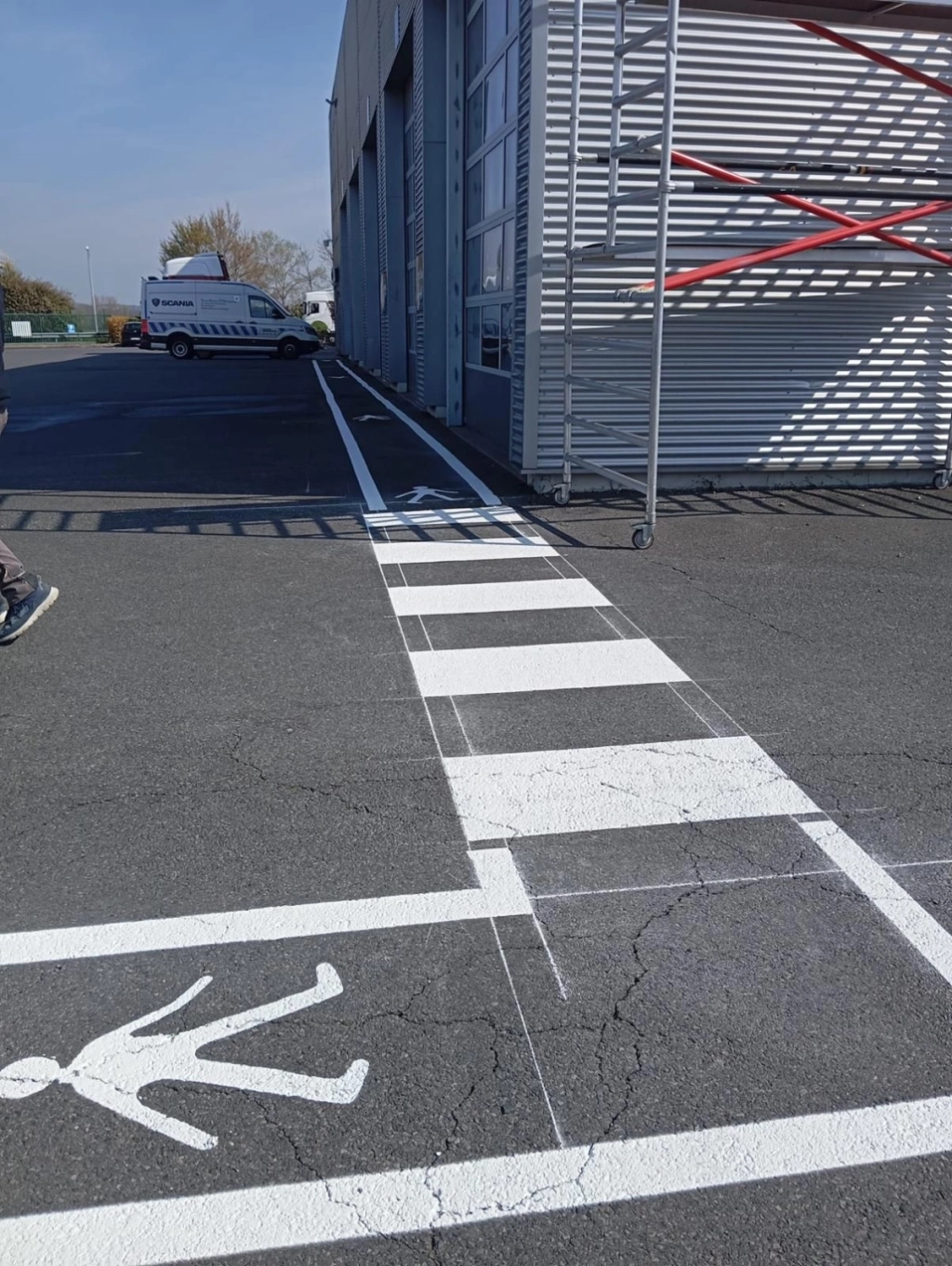 Fin de chantier de sécurisation de site extérieur