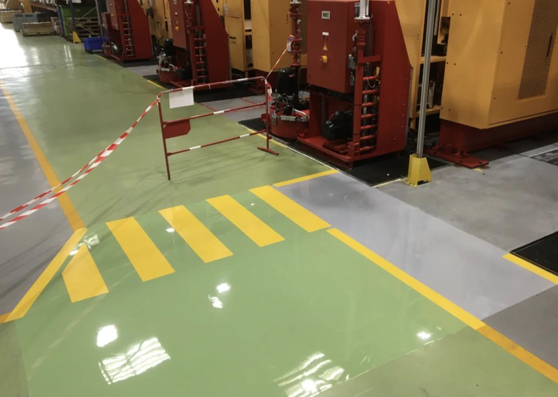Marquage au sol usine Annecy