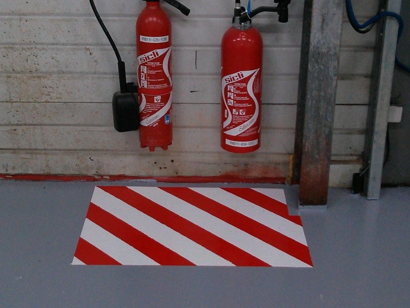 Caractéristiques techniques du marquage incendie